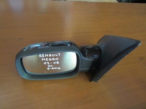 Renault Megane 2002-2008 ηλεκτρικός καθρέπτης αριστερός σκούρο μπλέ (5 ακίδες)